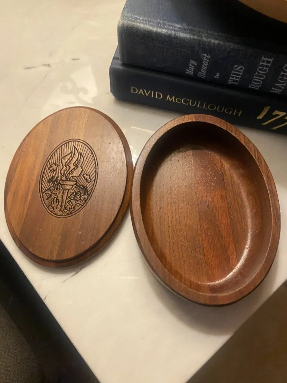 N/A vintage carved